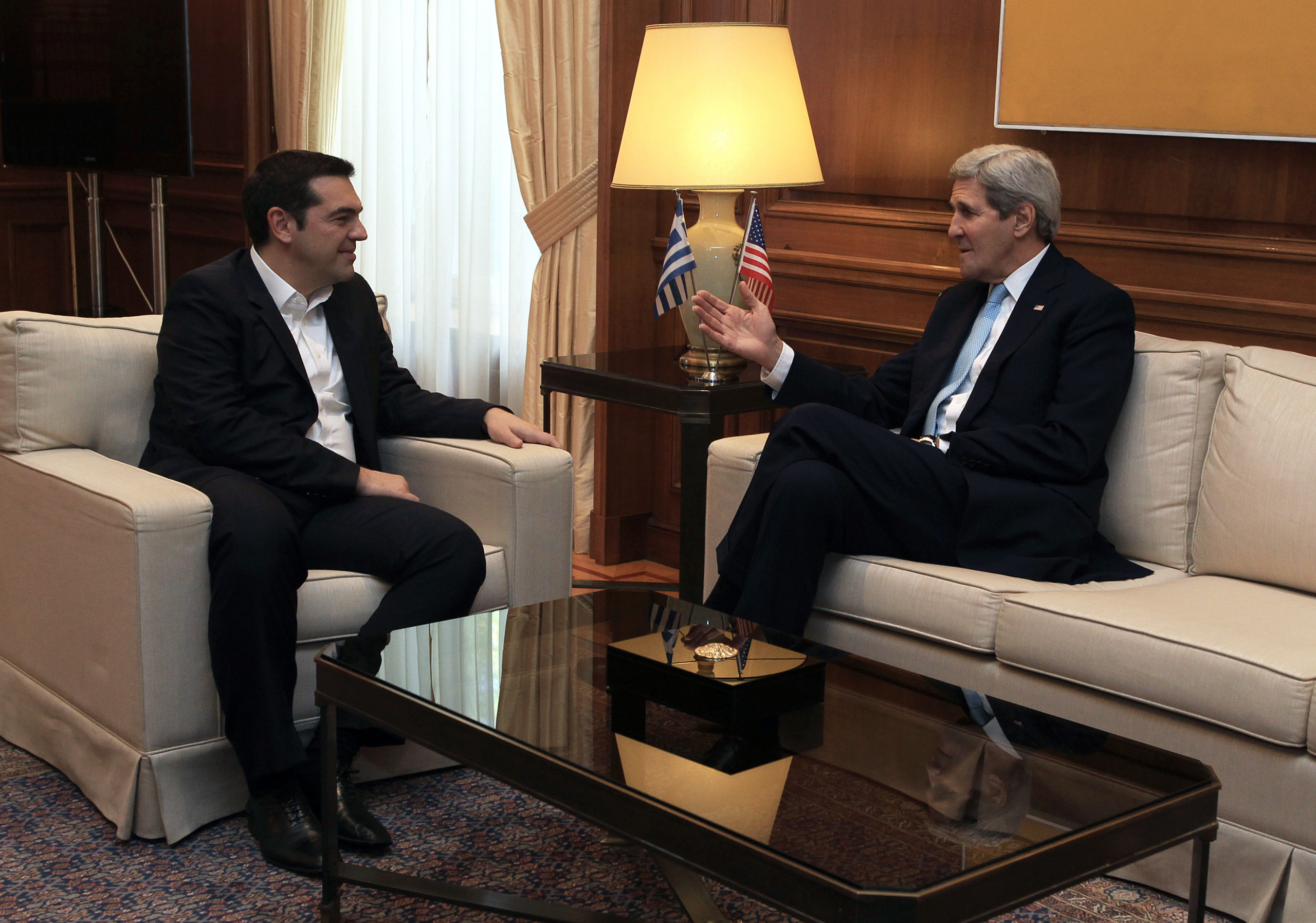 Αυτά συζήτησαν Τσίπρας – Κέρι