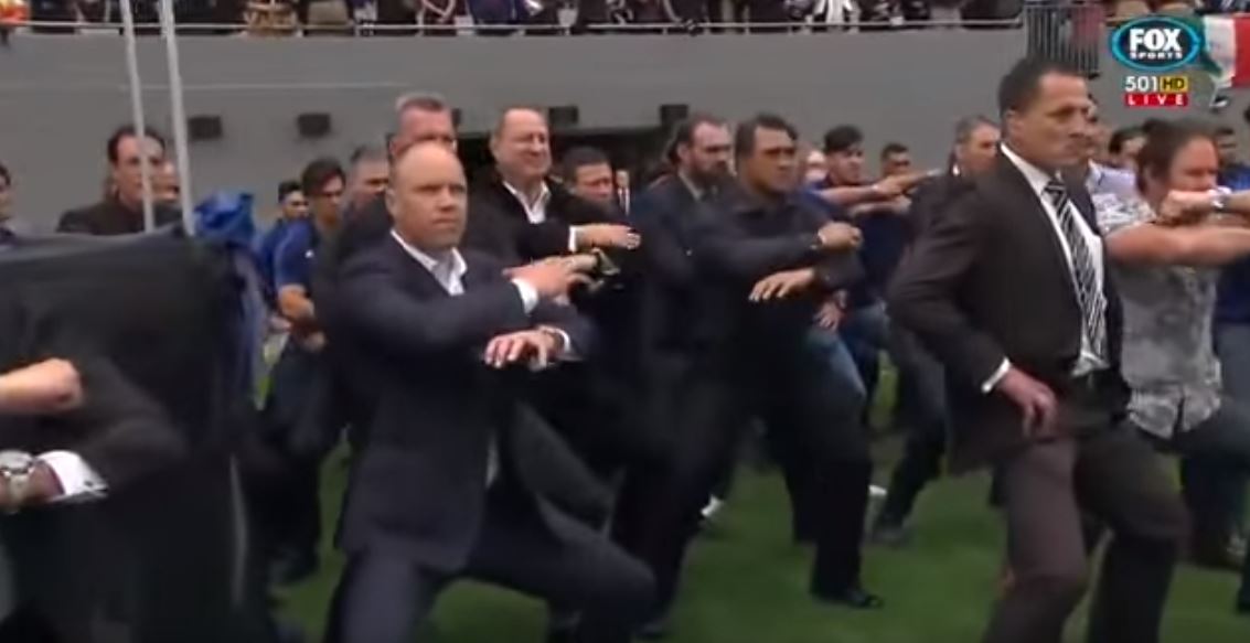 Η τελευταία τελετή Χάκα για τον θρύλο του Ράγκμπι- ΒΙΝΤΕΟ