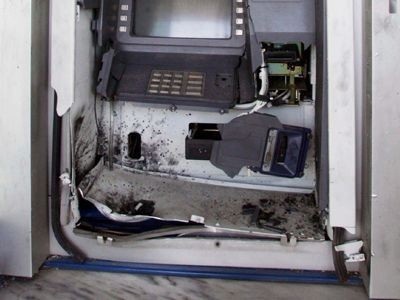 Έκρηξη εμπρηστικού μηχανισμού σε ΑΤΜ στον Χολαργό