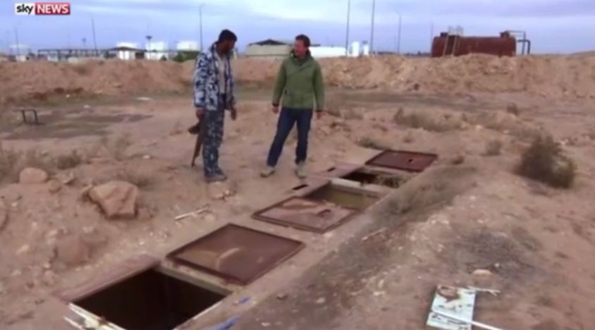 Τα φρικτά υπόγεια μπουντρούμια των τζιχαντιστών στην έρημο – ΒΙΝΤΕΟ