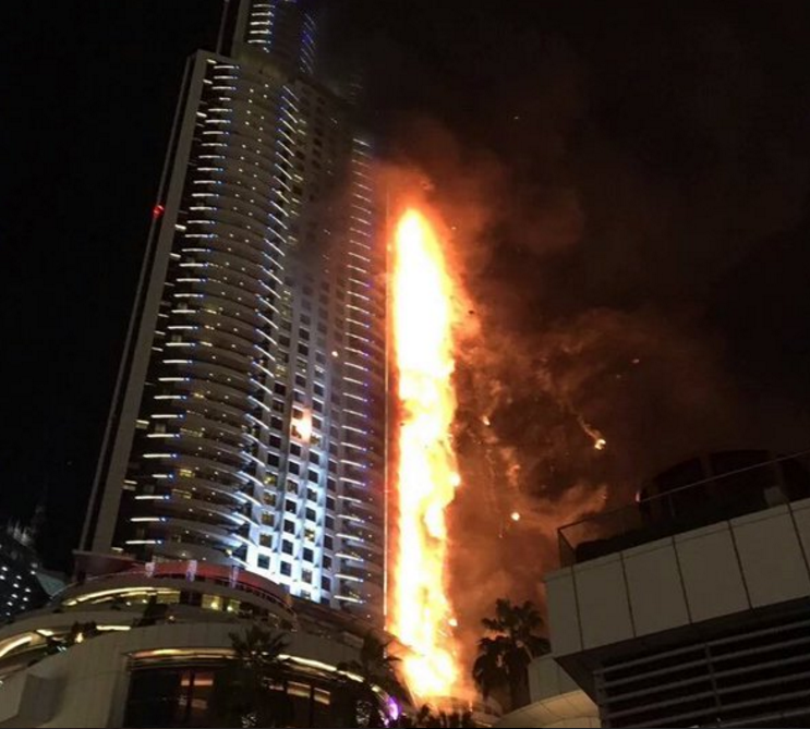 15 τραυματίες από πυρκαγιά σε ξενοδοχείο στο Ντουμπάι – ΒΙΝΤΕΟ