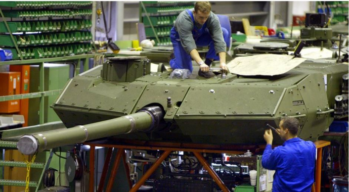 Η Γερμανία αύξησε τις πωλήσεις όπλων το 2014