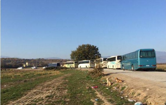 Φωτογραφία από την “άδεια” Ειδομένη