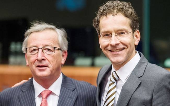 Γιούνκερ και Ντάισελμπλουμ: Να μην εφησυχάζει η Ευρωζώνη