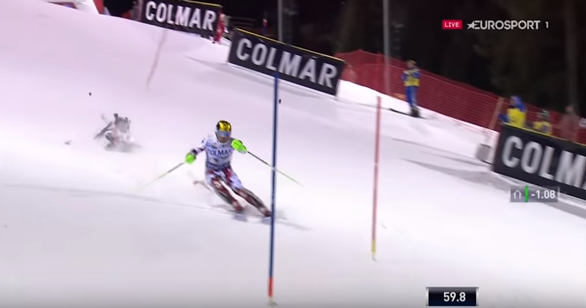 Έκανε σλάλομ και ένα drone παραλίγο να του στοιχίσει τη ζωή – ΒΙΝΤΕΟ