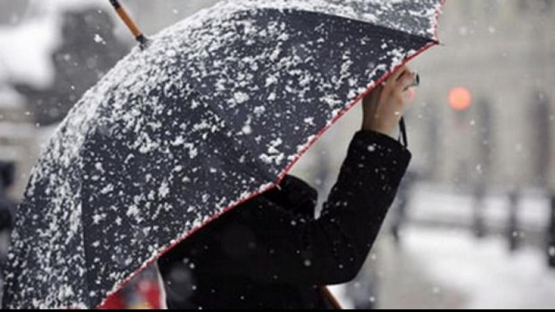 Έπεσαν οι πρώτες νιφάδες χιονιού σε Θεσσαλονίκη και Χαλκιδική