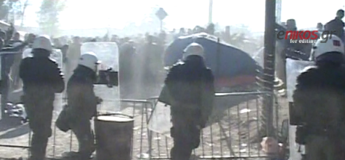 Εκρηκτική η κατάσταση στην Ειδομένη- Νεκρός ένας Μαροκινός μετανάστης – ΒΙΝΤΕΟ