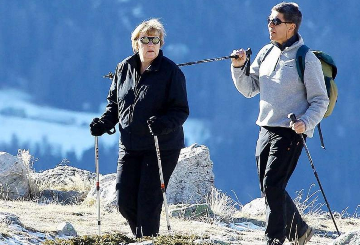 Για ορειβασία στις ελβετικές Άλπεις η Μέρκελ – ΦΩΤΟ