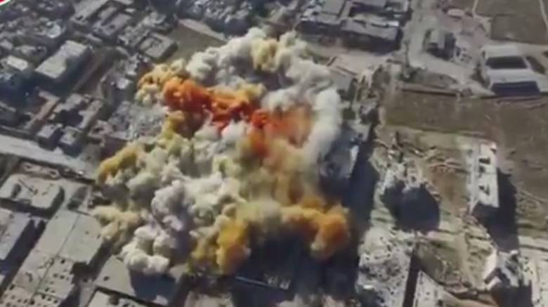 Αντάρτες ανατινάσσουν τούνελ του Άσαντ – ΒΙΝΤΕΟ