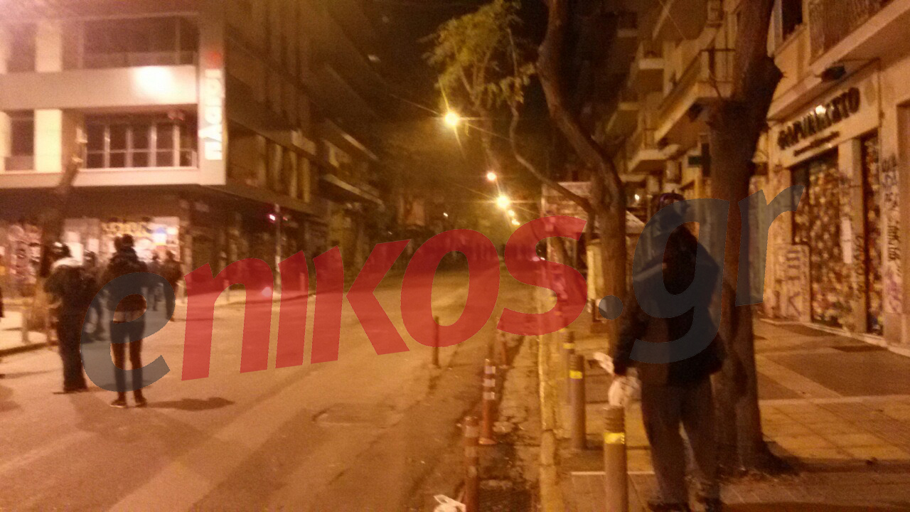 Χημικά στα Εξάρχεια – ΤΩΡΑ – ΦΩΤΟ