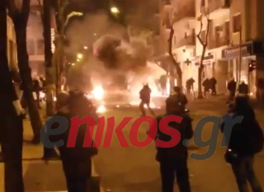 Χάος στα Εξάρχεια – ΒΙΝΤΕΟ – ΦΩΤΟ