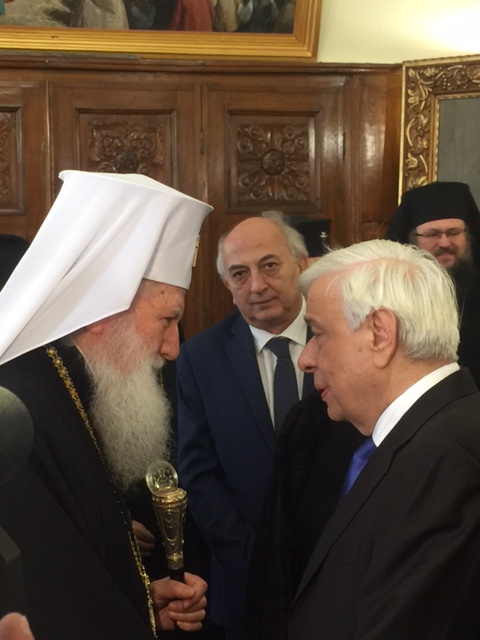 Η συνάντηση του Παυλόπουλου με τον Πατριάρχη της Βουλγαρίας – ΦΩΤΟ