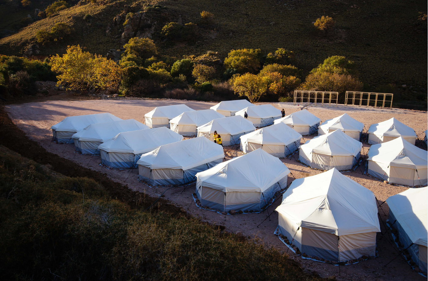 Νέο κέντρο φιλοξενίας προσφύγων στη Λέσβο – ΦΩΤΟ