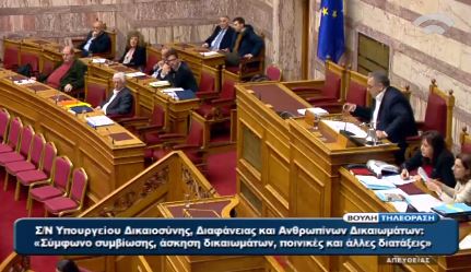 Κόντρα βουλευτών ΣΥΡΙΖΑ – ΚΚΕ με φόντο το σύμφωνο συμβίωσης