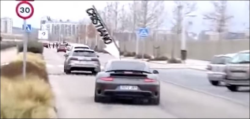 Η επικίνδυνη μανούβρα του Ρονάλντο – ΒΙΝΤΕΟ