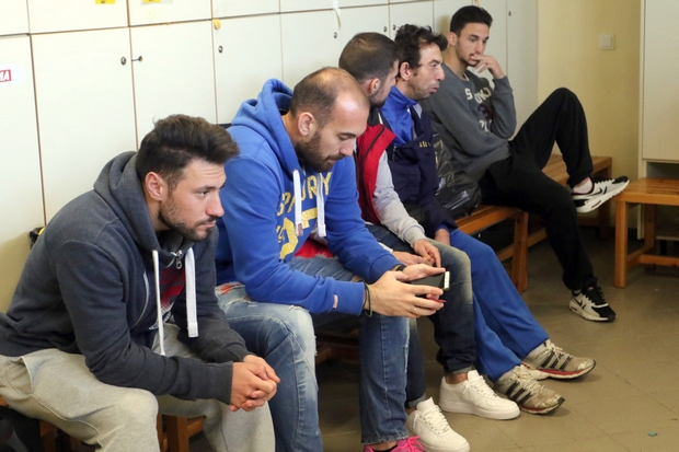 Συγκλονιστικές εικόνες στα αποδυτήρια του Εργοτέλη – ΦΩΤΟ