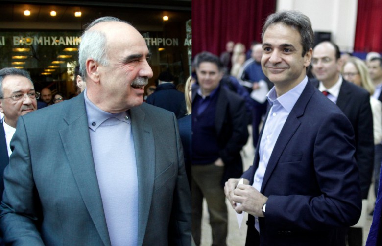 Μεϊμαράκης και Μητσοτάκης πάνω από την κάλπη – Τι λένε για τις εκλογές – BINTEO