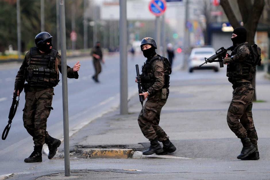 Τρεις Ρώσοι πολίτες κρατούνται από την τουρκική αστυνομία για την επίθεση στο κέντρο της Κωνσταντινούπολης
