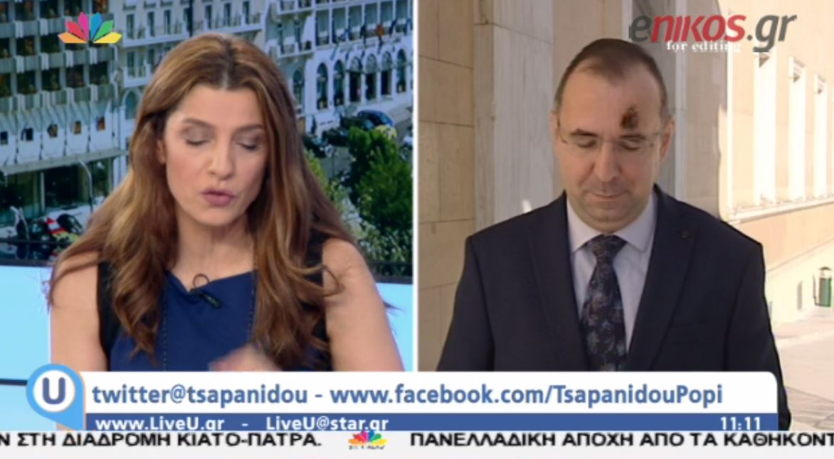 Η πεταλούδα που “ενόχλησε” τον ρεπόρτερ του STAR – ΒΙΝΤΕΟ