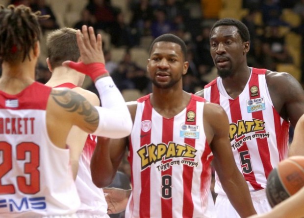 Θετικό το ντεμπούτο του Όντομ στην νίκη του Ολυμπιακού με τον Απόλλωνα