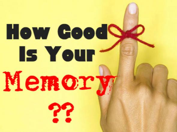 Έχεις καλή μνήμη; Κάνε το τεστ
