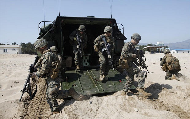 Σε ύψιστο συναγερμό οι αμερικανικές δυνάμεις στη Νότια Κορέα