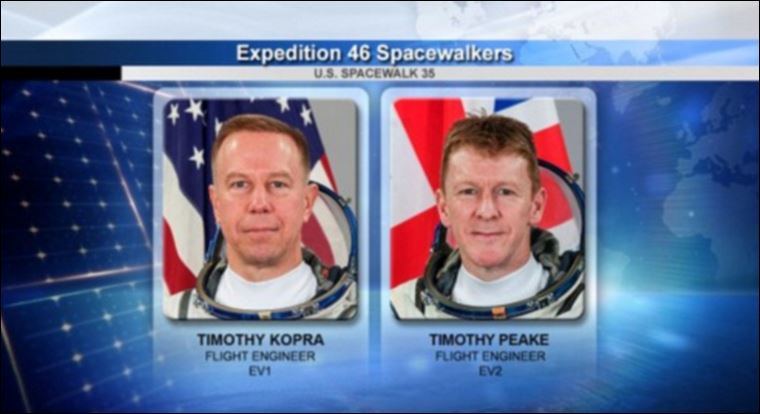 Βρετανός αστροναύτης περπάτησε στο διάστημα και σώθηκε από θαύμα