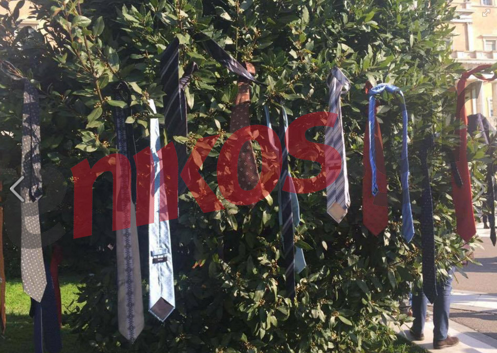 Το “κίνημα” της γραβάτας και τα κράνη των μηχανικών – ΒΙΝΤΕΟ