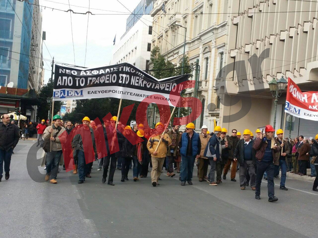 Σε εξέλιξη συγκεντρώσεις για το Ασφαλιστικό – ΒΙΝΤΕΟ – ΦΩΤΟ