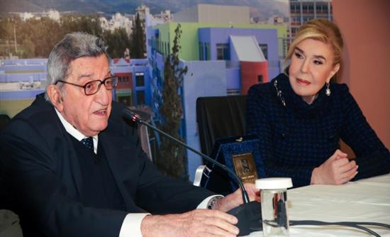 Η Μαριάννα Β. Βαρδινογιάννη τίμησε τον Χρήστο Πασαλάρη