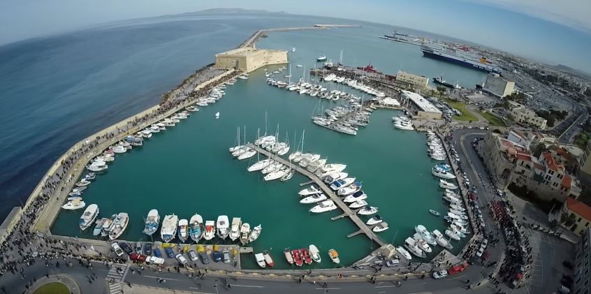 Τα Θεοφάνεια στο Ηράκλειο με… drone – ΒΙΝΤΕΟ