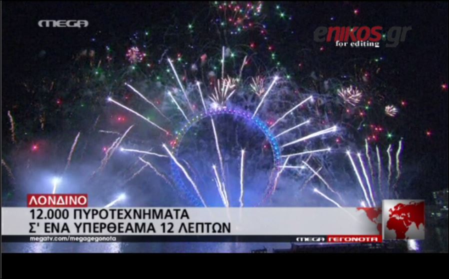 Έτσι υποδέχθηκε ο κόσμος το 2016 – ΒΙΝΤΕΟ