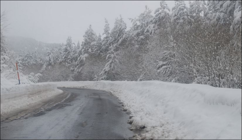 Χιόνια στην ανατολική Κρήτη