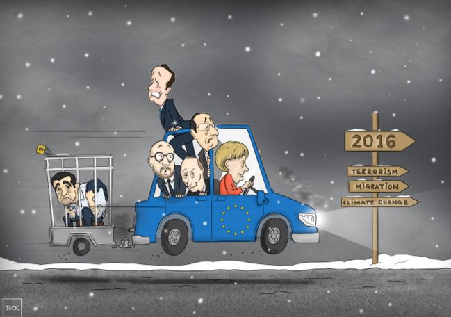 Το σκίτσο του Politico με τον Τσίπρα σε …κλουβί – ΦΩΤΟ
