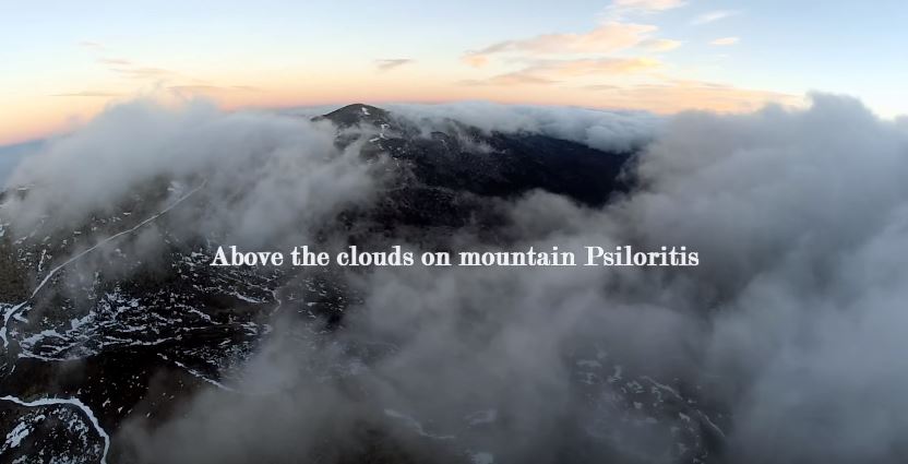 Πάνω από τα σύννεφα του Ψηλορείτη – ΒΙΝΤΕΟ