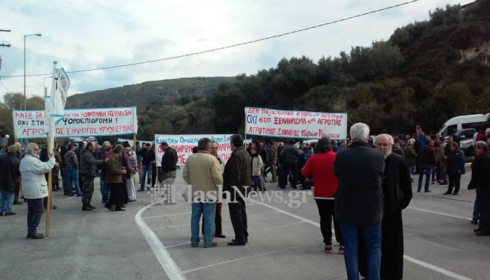 Συνεχίζουν τις κινητοποιήσεις οι αγρότες της Κρήτης – Πότε κλείνουν οι δρόμοι