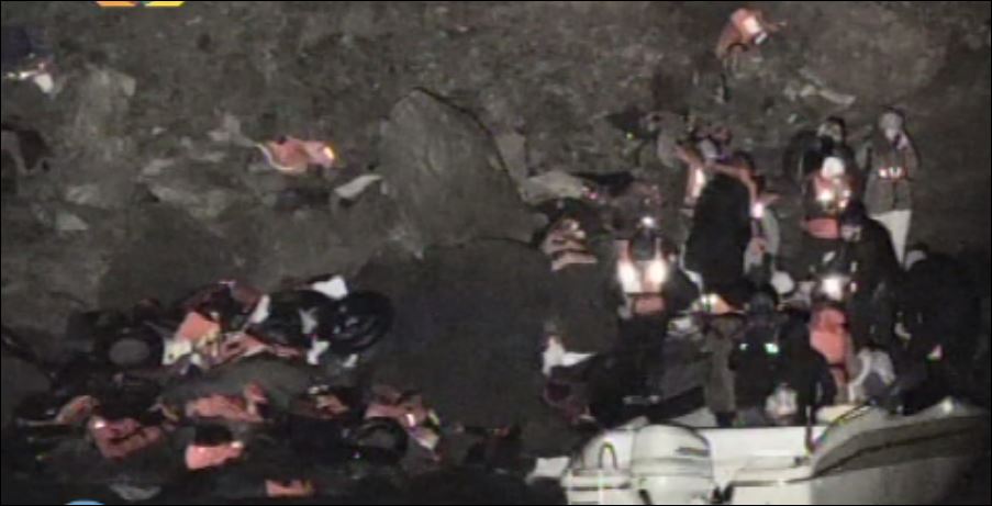 ΒΙΝΤΕΟ ντοκουμέντο από ναυάγιο με πρόσφυγες στη Χίο