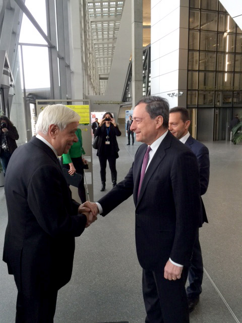 Τι συζήτησαν Παυλόπουλος – Ντράγκι