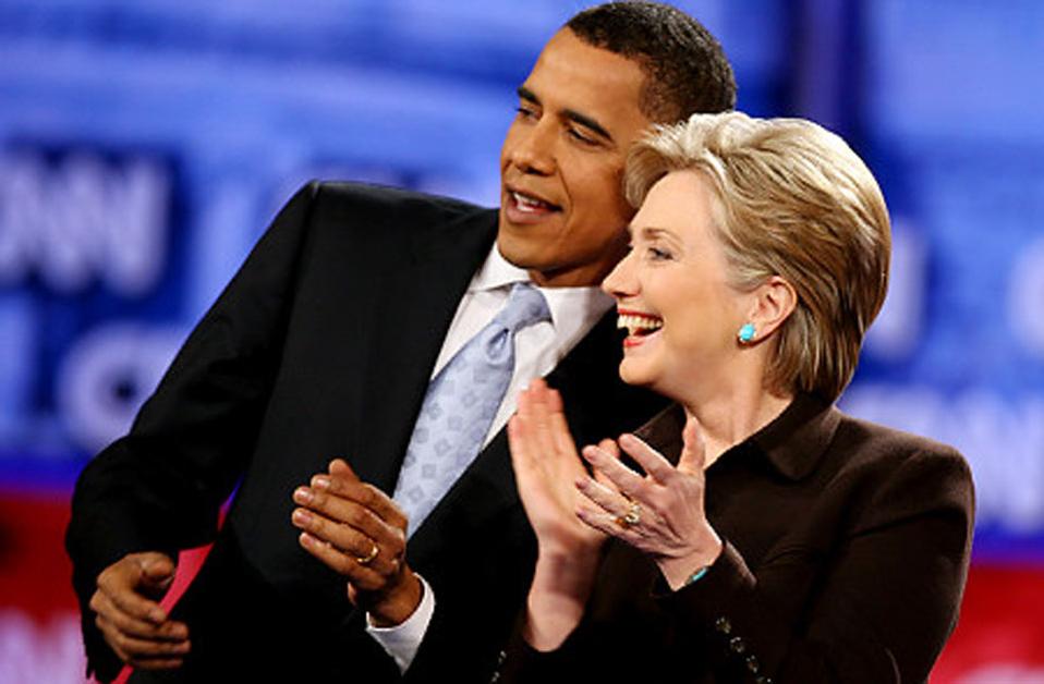 Ο Ομπάμα πλέκει το εγκώμιο της Χίλαρι Κλίντον