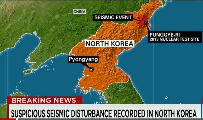 Πυρηνική δοκιμή προκάλεσε τεχνητό σεισμό 5,1 Ρίχτερ