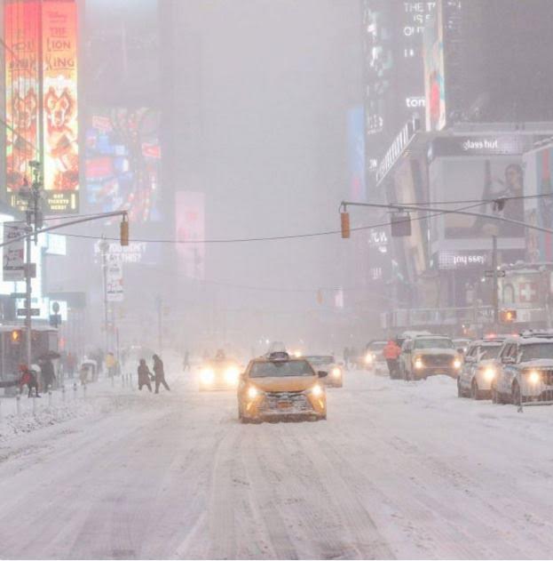 Το κέντρο της Νέας Υόρκης έγινε… Αλάσκα – Εντυπωσιακές ΦΩΤΟ