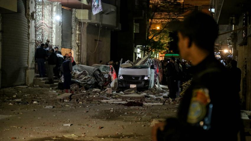 Αίγυπτος – Έκρηξη βόμβας σε παγιδευμένο κτίριο – 9 νεκροί