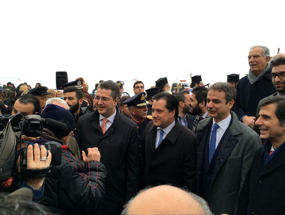 Η φωτογραφία του Μητσοτάκη με Τζιτζικώστα και Γεωργιάδη