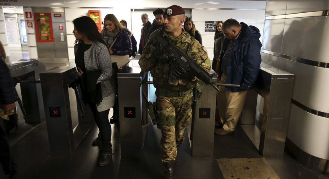 Λήξη συναγερμού στη Ρώμη – Άνοιξε ξανά ο σιδηροδρομικός σταθμός