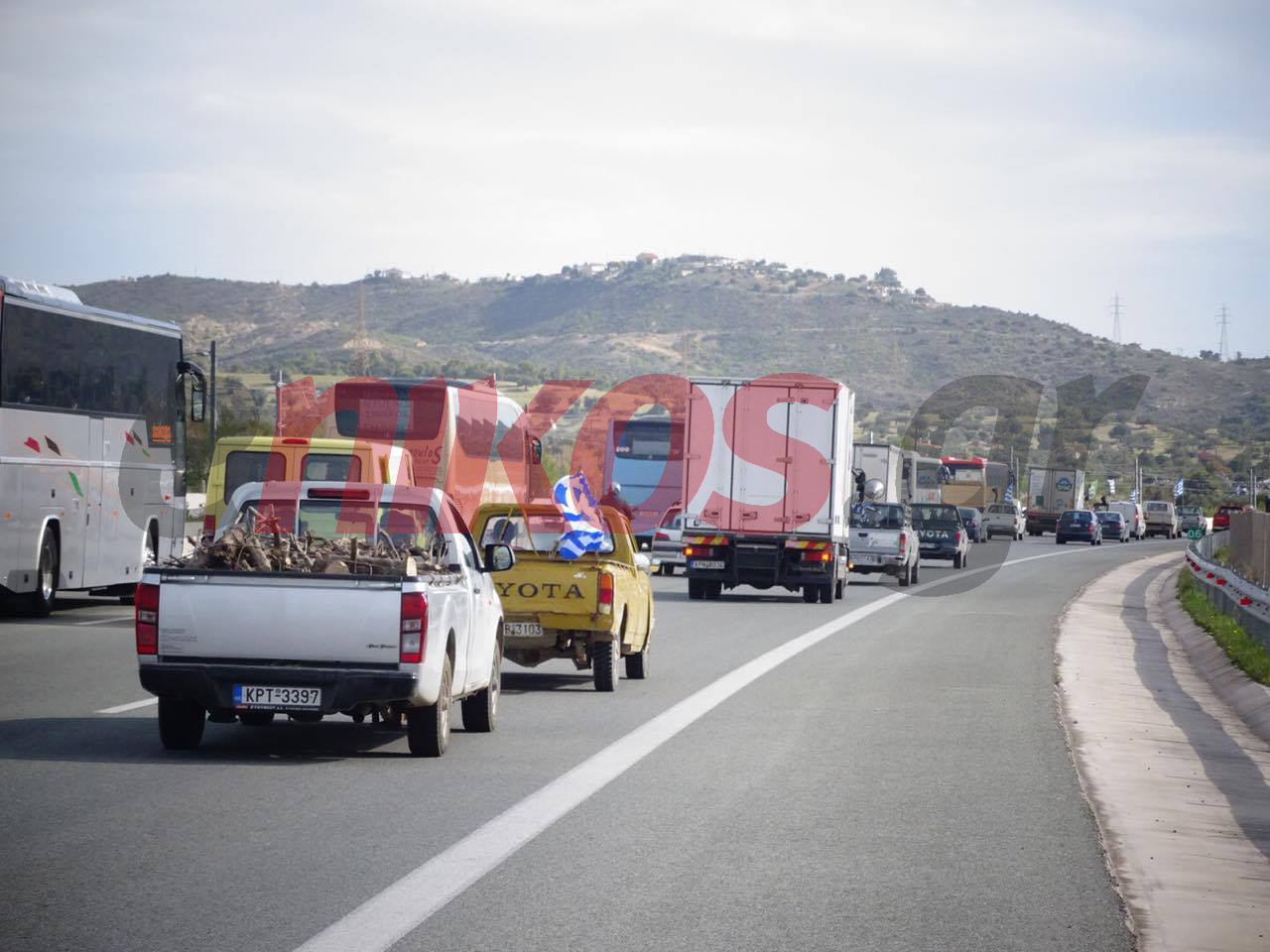Καθ’ οδόν για την Αθήνα οι αγρότες της Πελοποννήσου – ΒΙΝΤΕΟ – ΤΩΡΑ