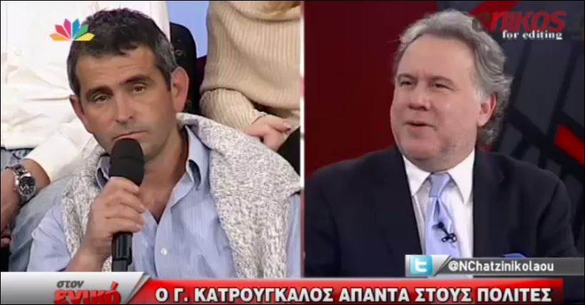 Ο διάλογος του Κατρούγκαλου με τον αγρότη που τον είπε ψεύτη – ΒΙΝΤΕΟ