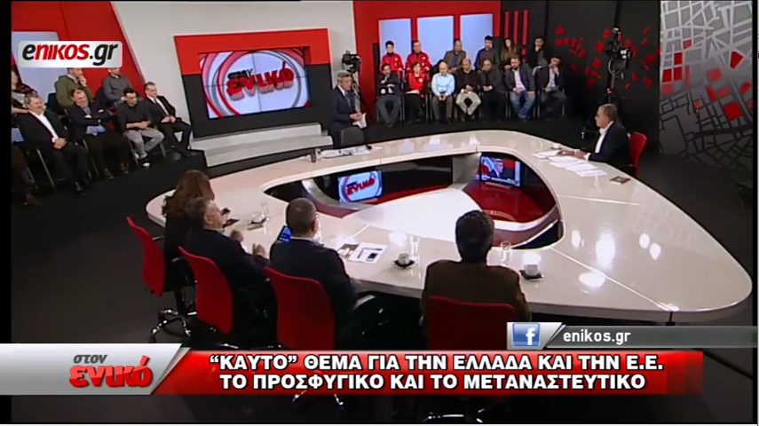 Ο Γιάννης Μουζάλας «στον ενικό» με τον Νίκο Χατζηνικολάου