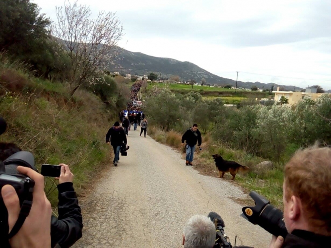 Νέα συγκέντρωση διαμαρτυρίας στην Κω κατά της λειτουργίας hot spot – ΦΩΤΟ
