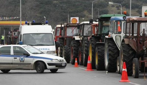Το σχέδιο της αστυνομίας για την «κάθοδο» των αγροτών