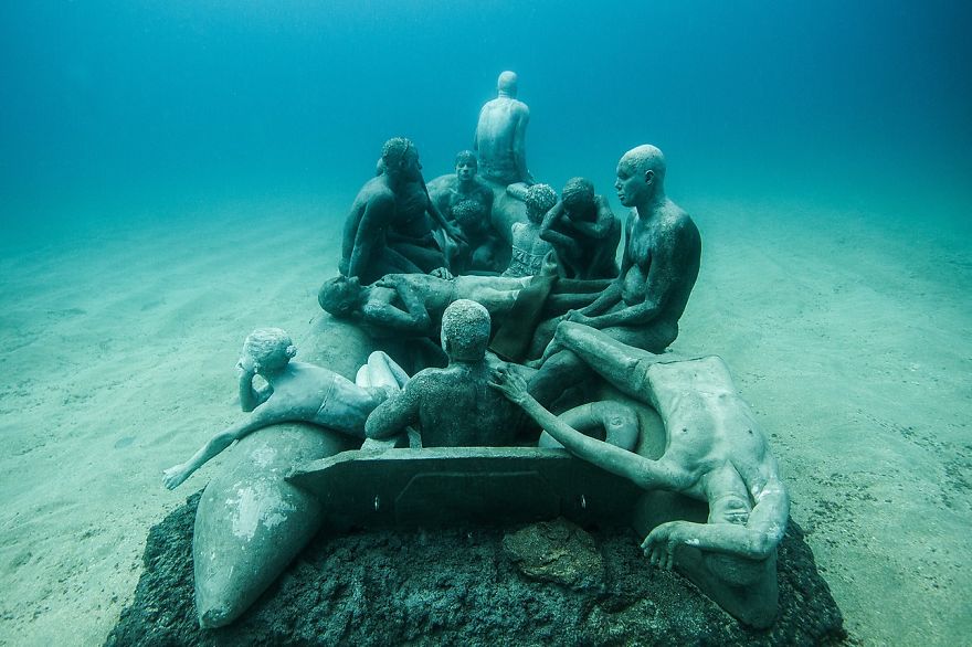 Το υποβρύχιο μουσείο που συγκλονίζει – ΒΙΝΤΕΟ